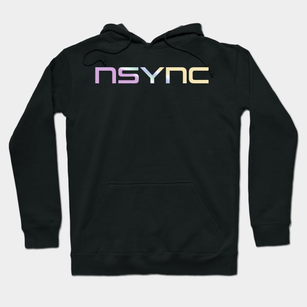 Nsync Typograph Gradient Hoodie by mnd_Ξkh0s